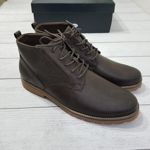 Dr. Scholls Lancer Chukka Ankle Boots Mens Size 13 - Dark Brown display picture 1